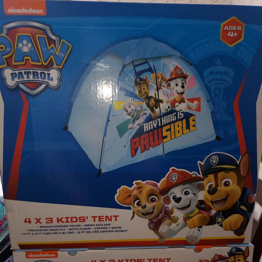 Nikelodeon Paw Patrol Tent 4x3